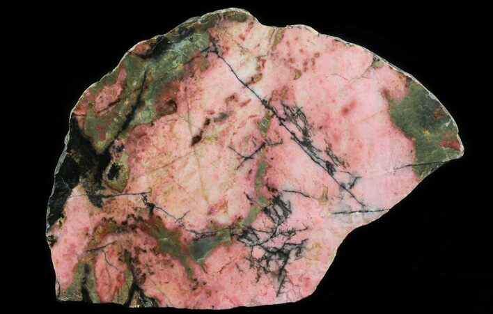Polished Rhodonite Slab - Australia #65412